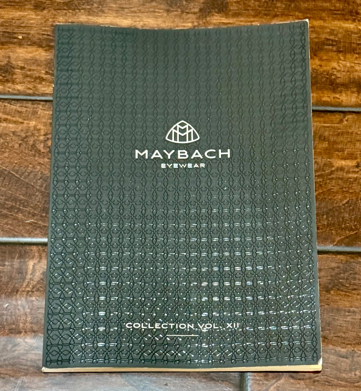 Maybach Eyewear Collection Vol XII Catalog Rare Luxury Optical Book