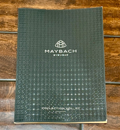 Maybach Eyewear Collection Vol XII Catalog Rare Luxury Optical Book