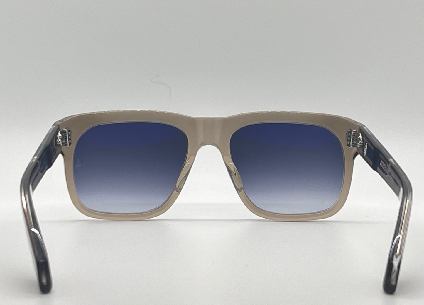 Jacques Marie Mage YVES in TAUPE with Gradient Denim Lenses-Full Set-LTD Batch Release Of 450 Pieces