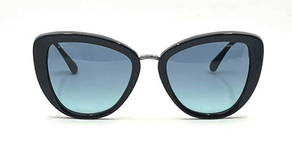 Chanel 5399 Cat Eye Sunglasses Blue Gradient Lenses Italy 53-19