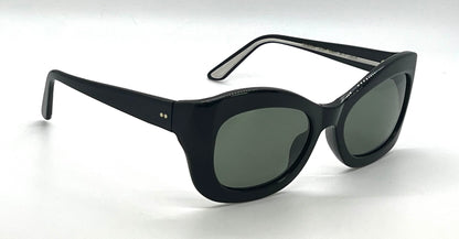 Oliver Peoples “THE ROW” Edina Polarized OV5441SU Unworn/Full Kit-Italy Black