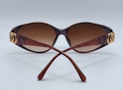 Vintage Christian Dior 2851 80 Sunglasses w/New, Custom Toffee Gradient Berko’s Designs Lenses