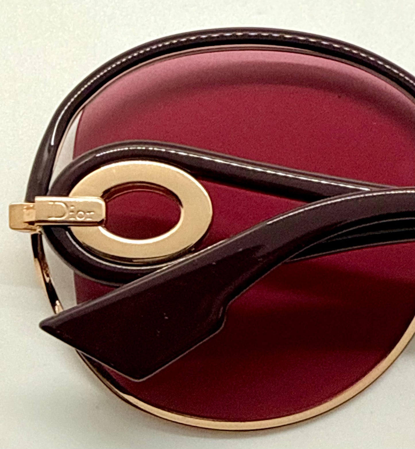 Christian Dior New Volute 58EVC Vintage Sunglasses-Rose Lenses-Full Kit-NOS/Unworn-57mm