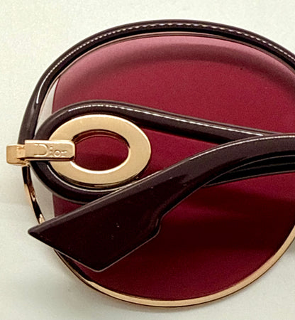 Christian Dior New Volute 58EVC Vintage Sunglasses-Rose Lenses-Full Kit-NOS/Unworn-57mm