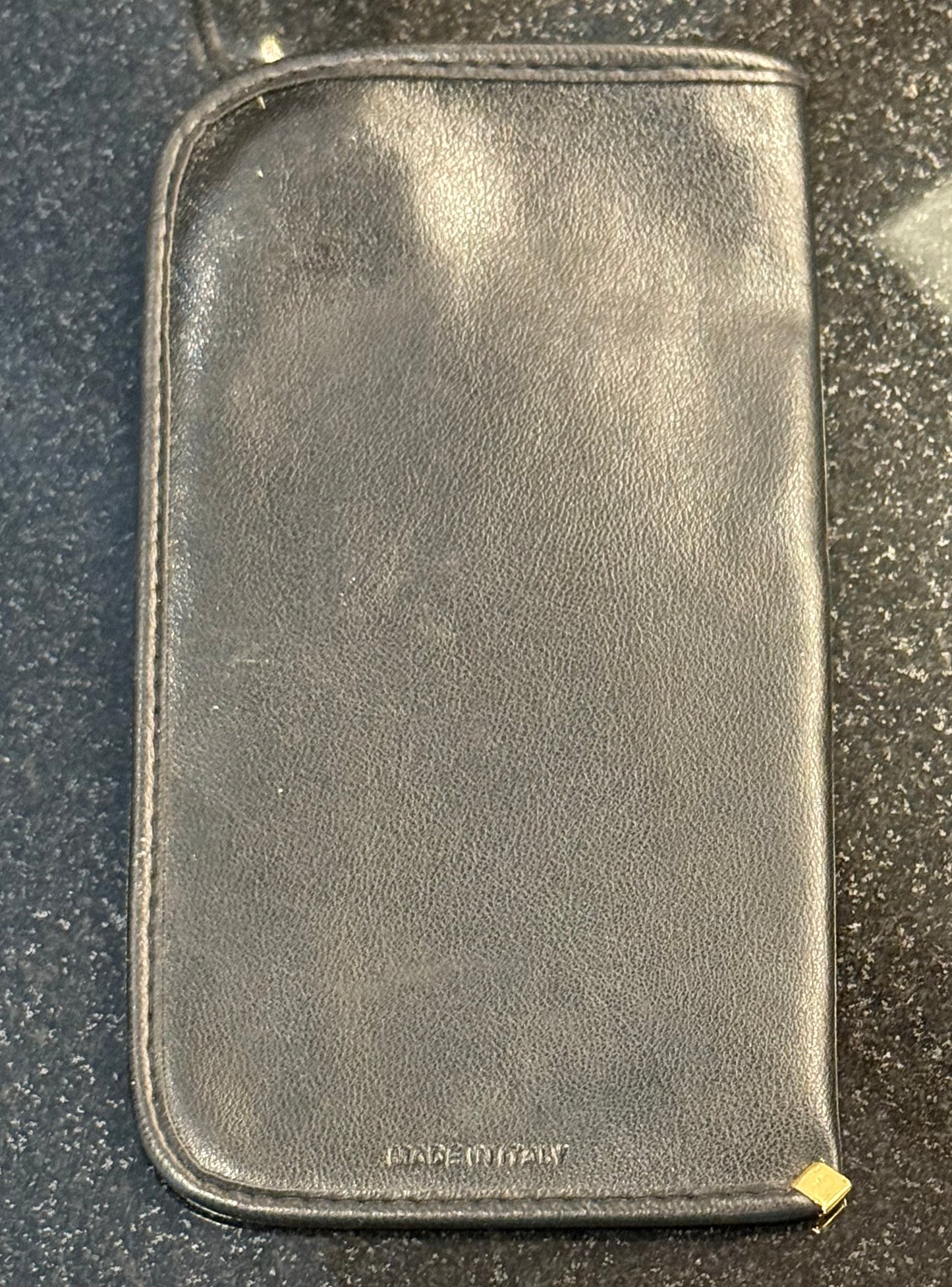 Gianni Versace VINTAGE Leather Case-Medusa NOS-RARE/COLLECTIBLE