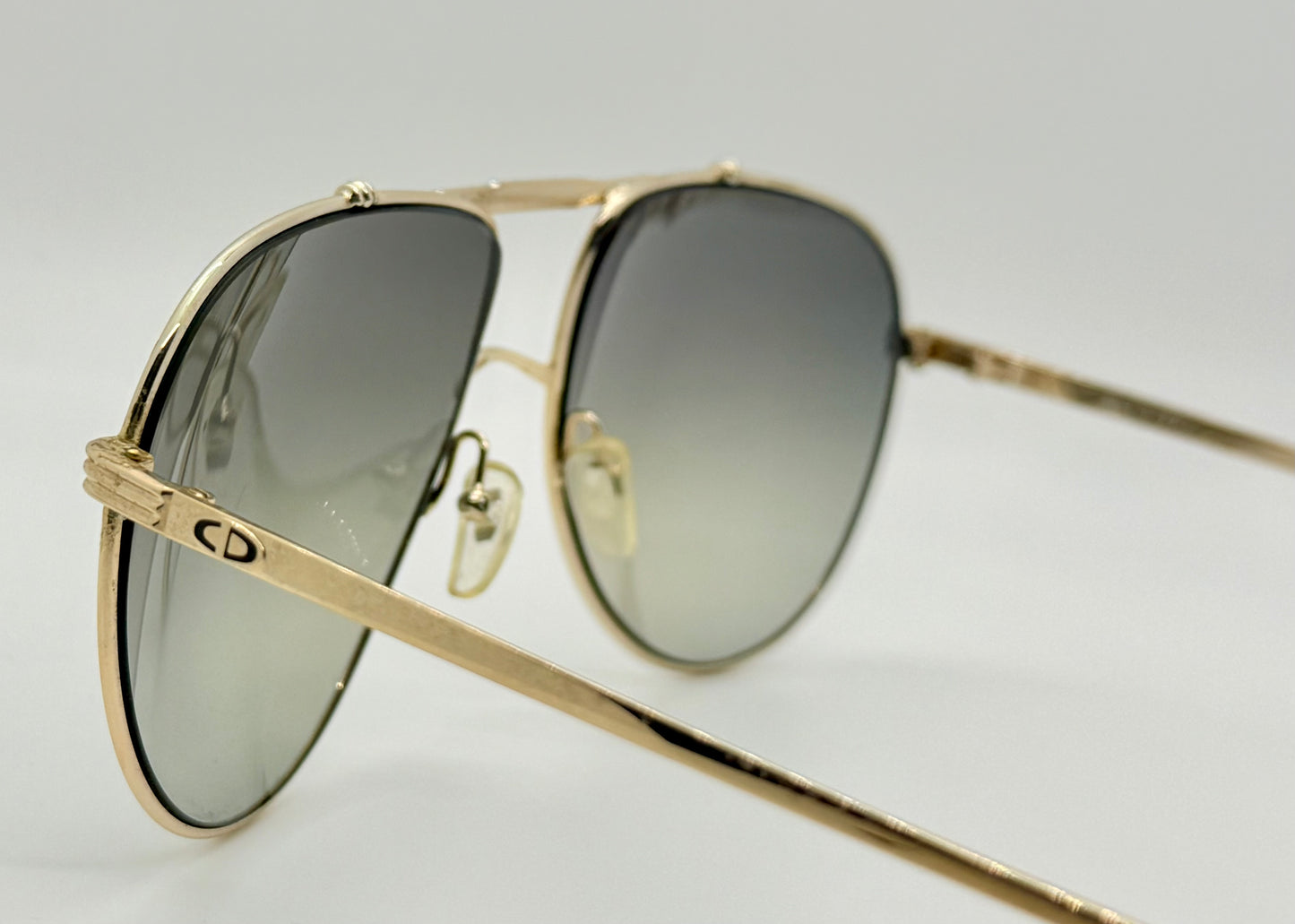 Vintage Christian Dior XXL Aviator Sunglasses-Deadstock w/NEW Berko’s Designs Lenses