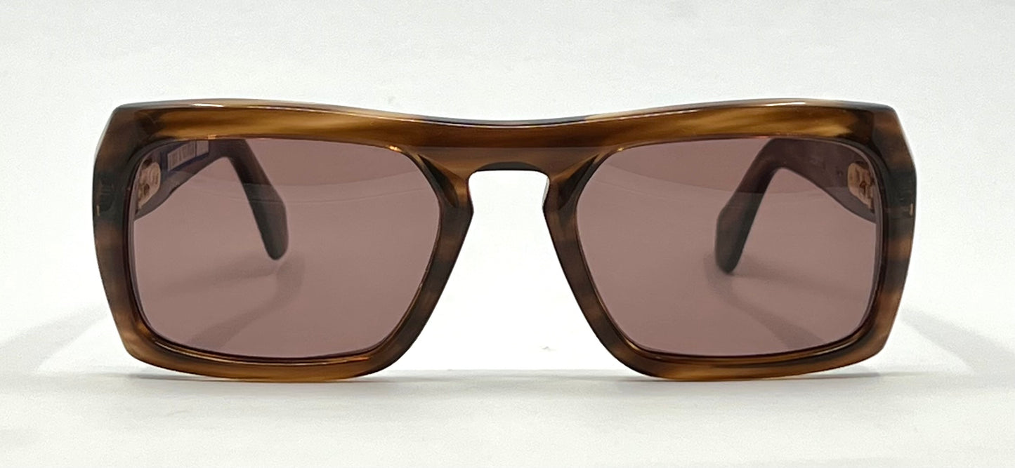 Rodenstock Exclusiv 317 Havana Vintage Sunglasses-New Rose/Brown Tinted Custom Lenses