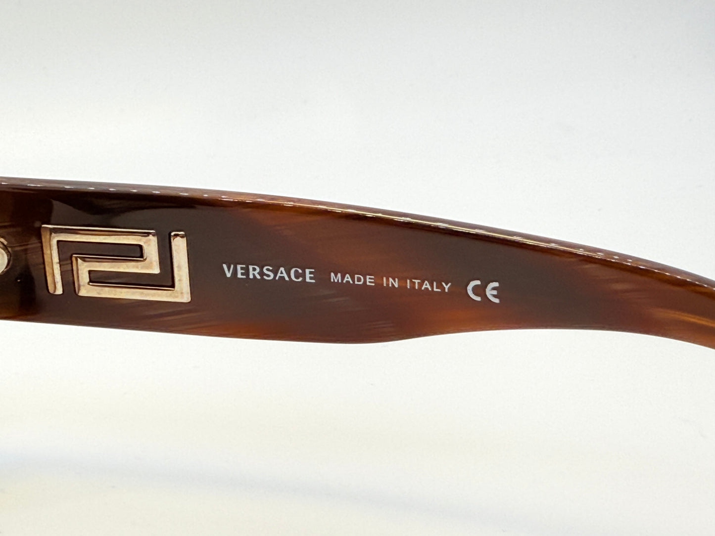 Versace 4127- Brown Gradient Sunglasses – Vintage Deadstock, Made in Italy