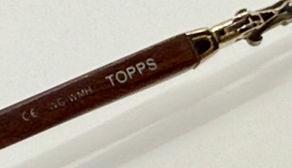 Chrome Hearts TOPPS
-Wood Temple-VINTAGE Rimless Sunglasses-Unworn Full Kit-Japan