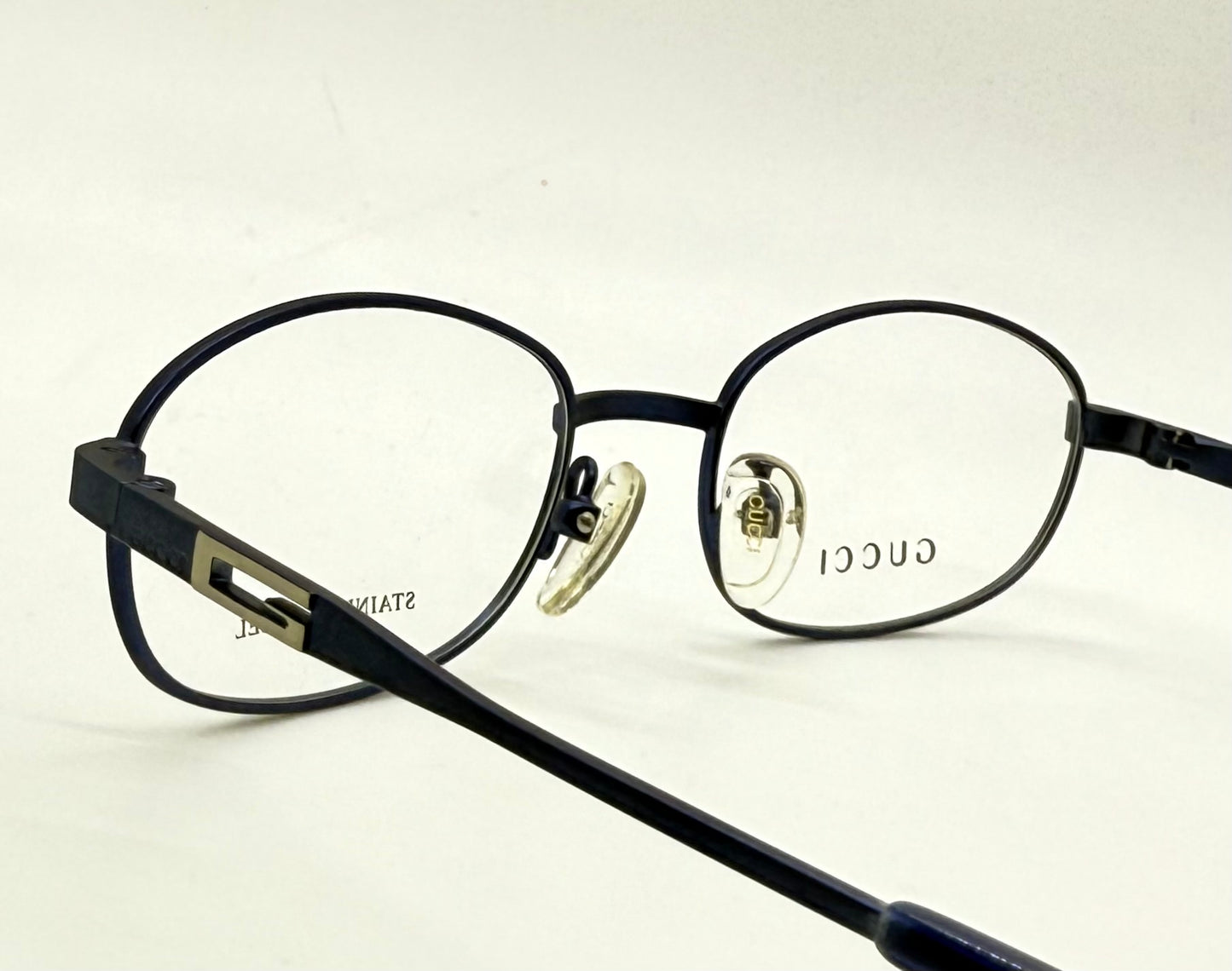 GUCCI GG1636 6XG-Blue Oval Optical Frames VINTAGE-Unworn-50mm