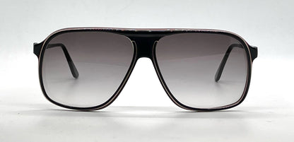 Avanti Racer Col.14 Vintage Black Pilot Sunglasses Unworn/Original-Handmade Italy