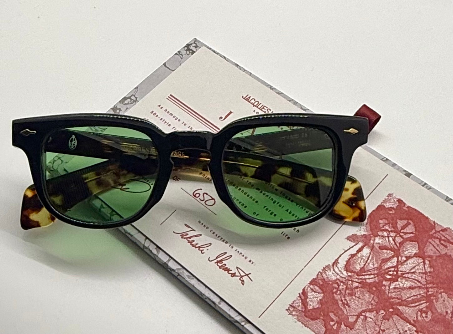 Jacques Marie Mage JAX in AGAR-Ltd. 650 pcs. W/New, Custom POLARIZED Lenses-Full Kit