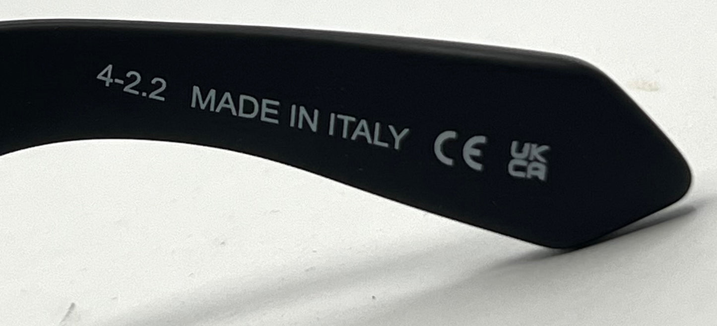 Off-White™ Volcanite Sunglasses Matte Black Grey-58mm-Full Kit-Unworn