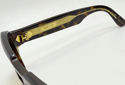 Tom Ford TF1202 52E ICON Collection Sunglasses-Zeiss Yellow Lenses-Full Kit-New