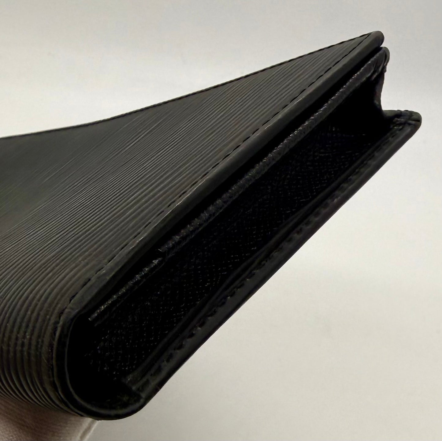 Louis Vuitton Epi 707 Noir Long Wallet 2006 Vintage France