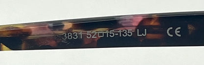 ProDesign Denmark 3831 Sunglasses-New Crimson Bloom Second Chance Custom Lenses-Unworn