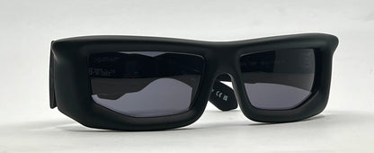 Off-White™ Volcanite Sunglasses Matte Black Grey-58mm-Full Kit-Unworn
