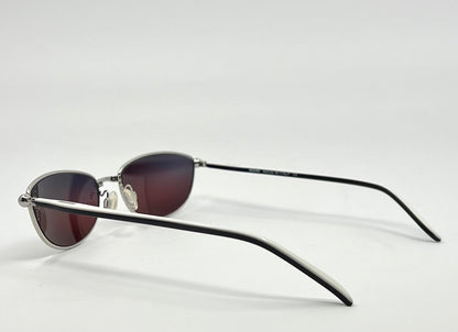 Moschino MO14301 Vintage Sunglasses w/New Solid Plum Tinted Custom Lenses-Italy