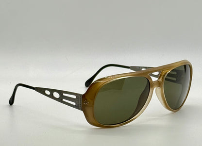 Sting 6067 U12 80s Vintage Sunglasses-Unworn/NOS-Original Green Lenses-Italy