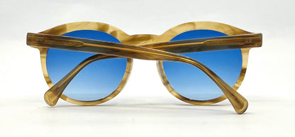 Wildfox “Harper” Panto Sunglasses with Blue Gradient Lenses-Unworn