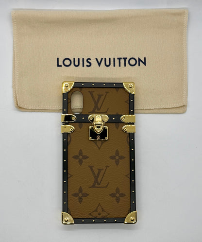 Louis Vuitton Monogram Trunk iPhone Case Classic Canvas Authentic
