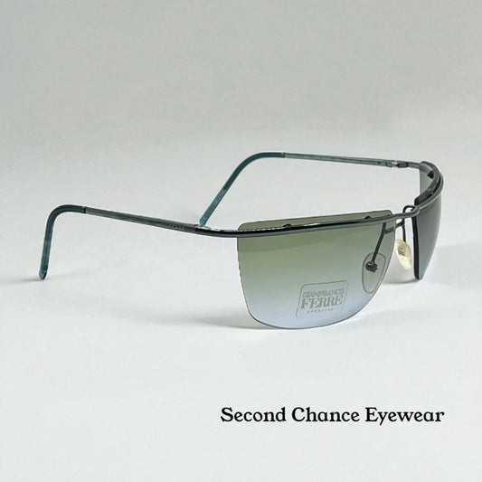 Gianfranco Ferré GFF 551/S S9H 64-14-115 Vintage Shield Sunglasses – Deadstock/UNWORN