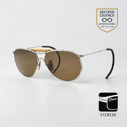 American Optical Vintage Cable Temple Aviator Sunglasses Unworn USA
