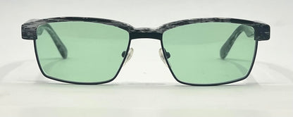 ZEN Barcelona ZR34 Sunglasses w/New Solid Green Custom Lenses-Unworn