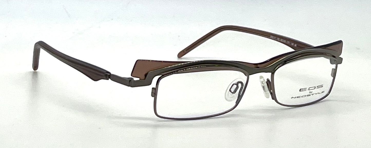 Neostyle EOS 11-152-Vintage Eyeglasses 50mm-Brown NOS Germany Optical Frame