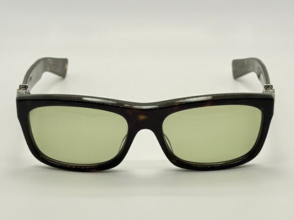 Brand New Chrome Hearts “MYDIXADRYLL” Sunglasses Tortoise Frame w/.925 Sterling Silver-Made in Japan