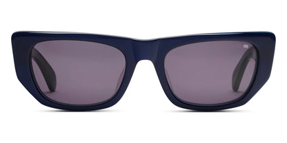 Benjamin B Ray Indigo Acetate Sunglasses Grey Lens Made in Japan