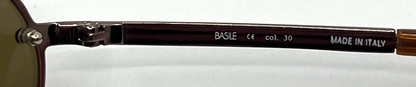 Basile BA4306 Col 30-Y2K Vintage Shield Sunglasses Made Italy-NOS-Rare