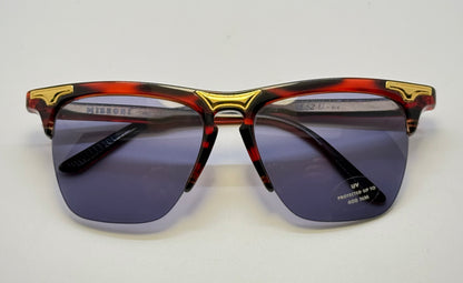 Vintage 1970’s Missoni M52U Sunglasses, Tortoise with Gold Accents, NOS Italy