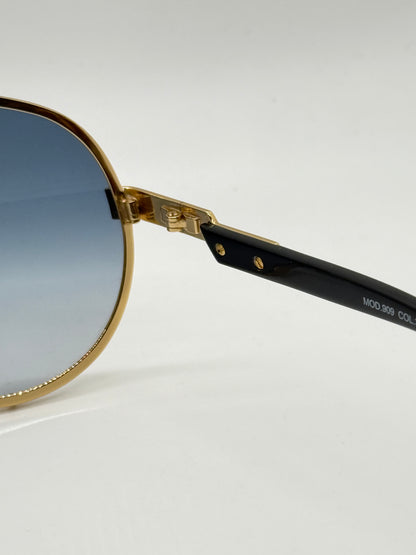 Cazal 909 332 VINTAGE Sunglasses-Blue Gradient Lenses-Germany-NOS-Germany