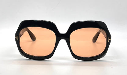 Tom Ford “REN” Black Photochromic Sunglasses 60mm UNWORN Full Kit Made in Italy