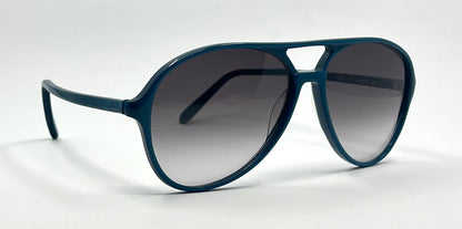 Anglo American Sir Winston 611 Blue Aviator Sunglasses Deadstock Unworn