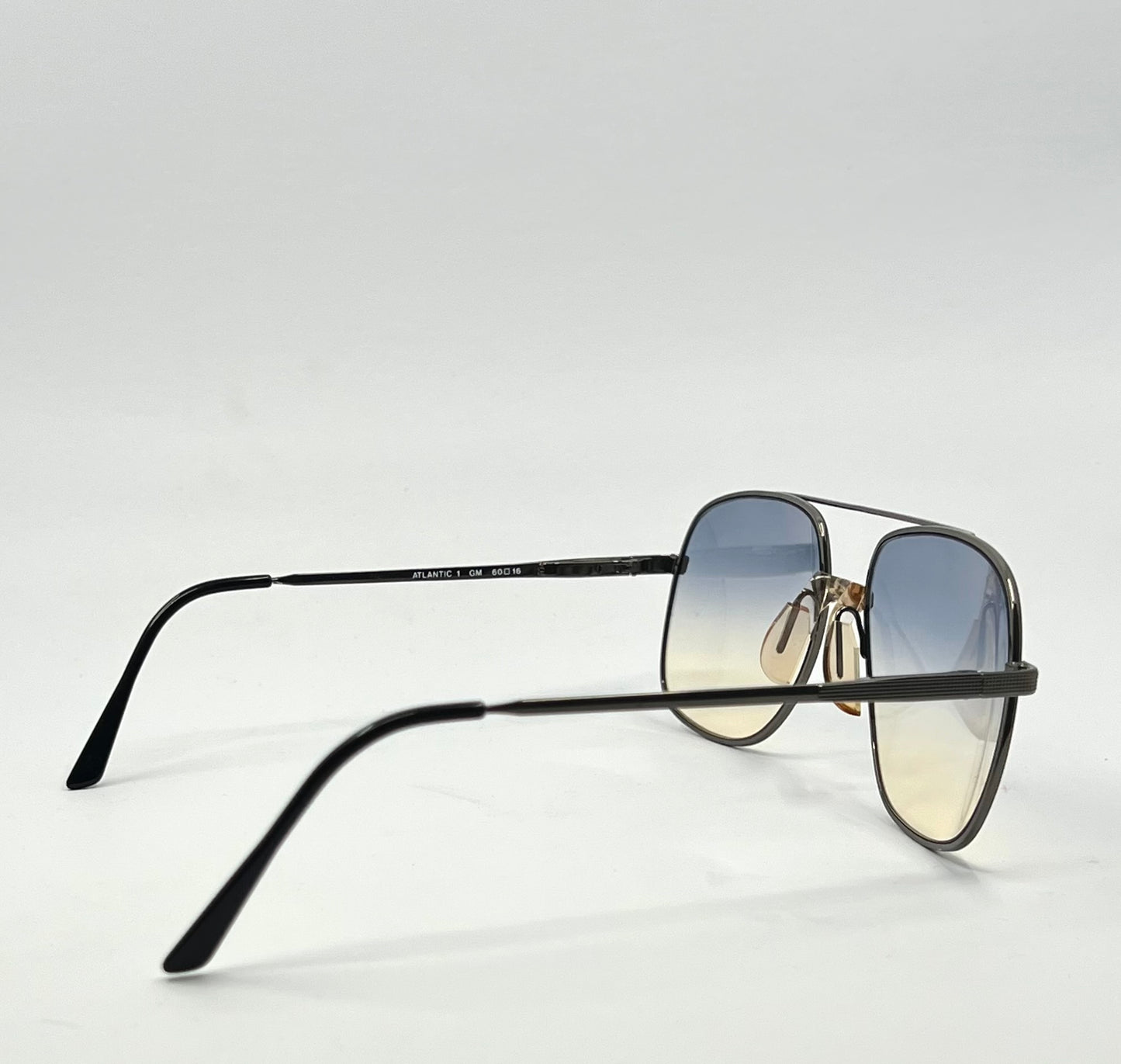 Ocean Optique Atlantic 1 GM Aviator Vintage Sunglasses w/New, Custom Lenses-France-60mm