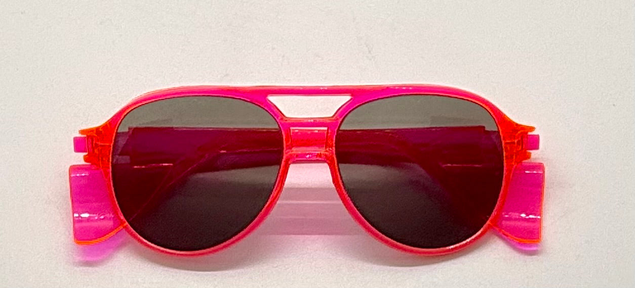 American Optical Aerosite AO-237 Neon Aviator Safety Sunge UNWORN - USA