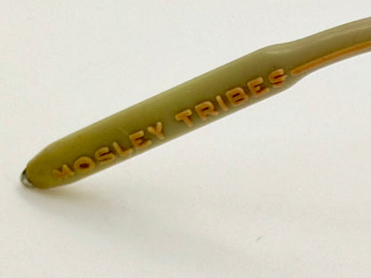 Mosley Tribes Aviatrix-Vintage Sunglasses-Gold Frame-Polarized Lenses-Full Kit