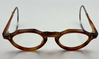 Vintage 1940’s CHILDREN’S ACETATE Eyeglass Frames with COIL (Rat Tail) TEMPLE TIPS (prevents slippage)-New/Old Stock