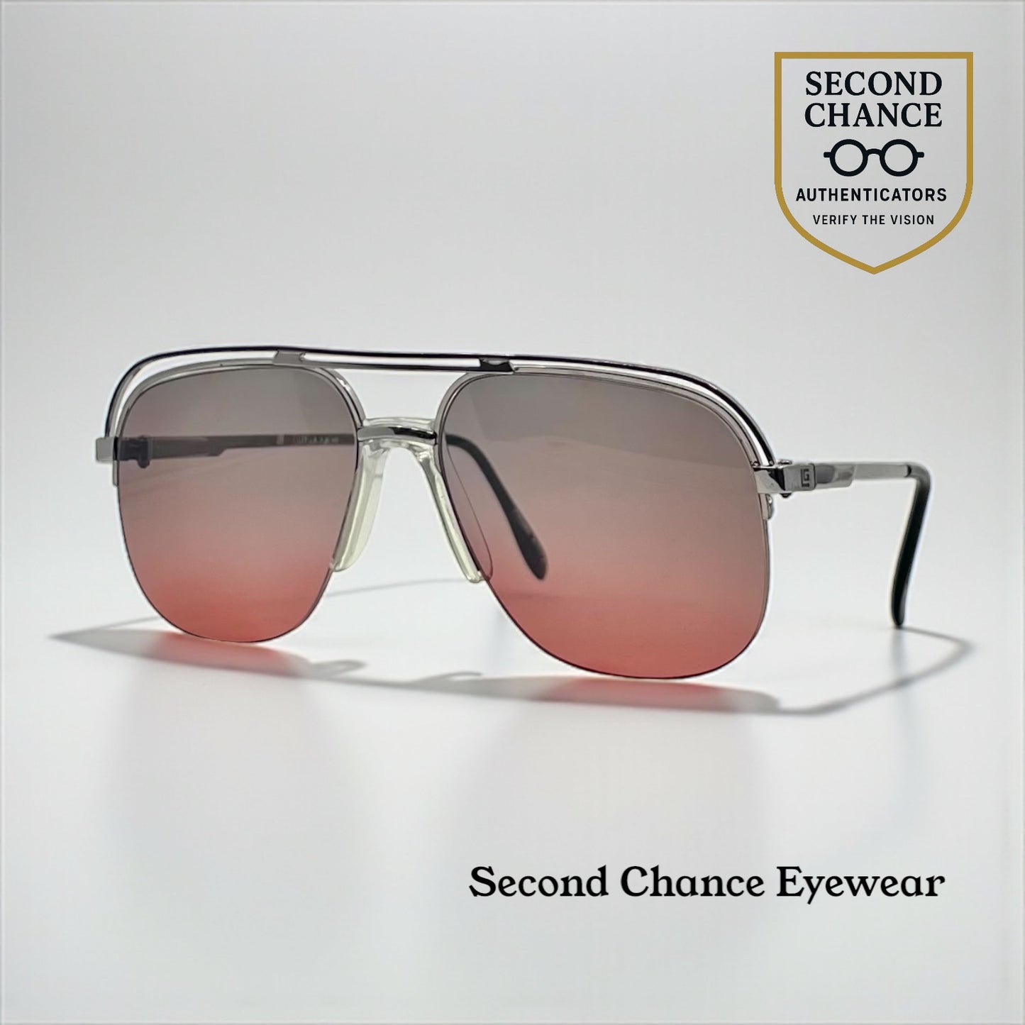 Guy Laroche GL-OP10 VINTAGE Aviators-New Gradient Tinted Custom Lenses