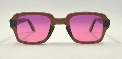 USS BCG 46-24 Vintage Military Glasses – Pink Gradient Second Chance Customs