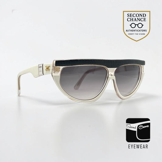Claudio Carlotti STRATOS CC.07 Unworn Vintage-French Leather Sunglasses