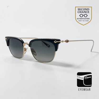 Chrome Hearts SLUNTRADICTION - Gold Sunglasses Zeiss Lenses Japan Authentic