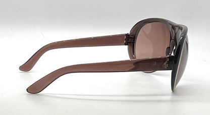NISOL Vintage Italian Aviator Sunglasses Brown Collectors-Rare