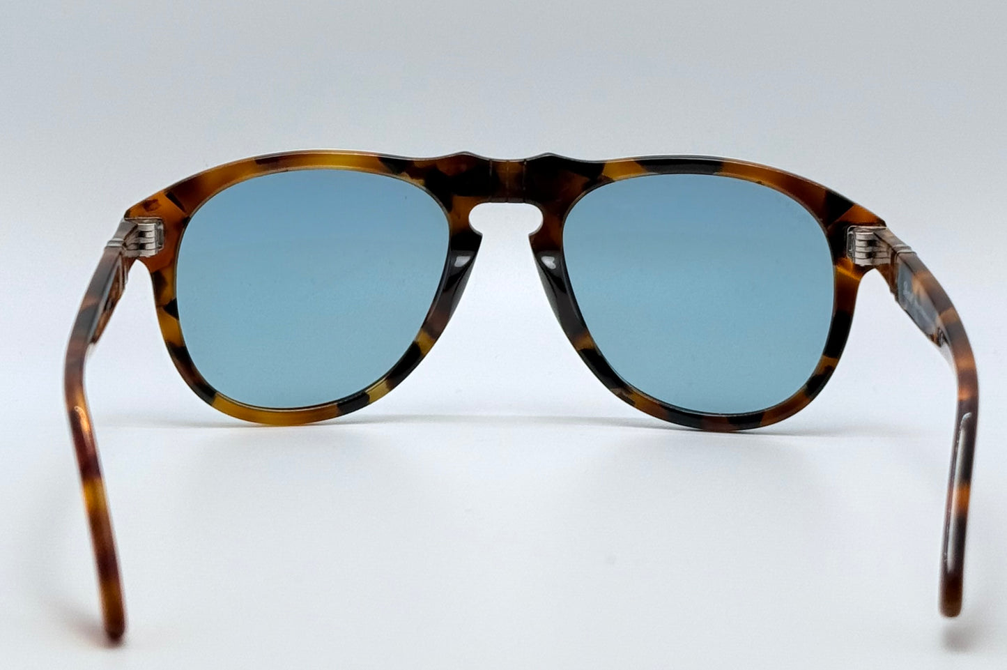 Vintage Persol 649 Sunglasses 1090/3R - Blue Prince of Wales Havana with Polarized Blue Lenses | Collector’s Condition