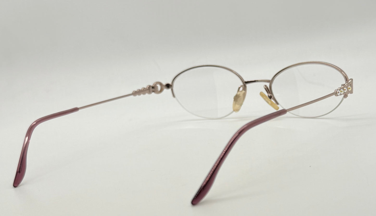 Christian Dior CD 3554/35N Y2K Vintage Half-Rim Optical Frames / 54-18-130