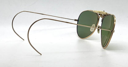Art-Craft Winged Propeller Aviator-12K GF-Mother-of-Pearl VINTAGE Sunglasses