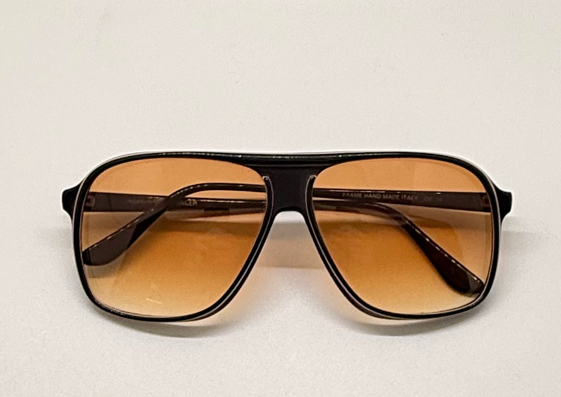 AVANTI RACER Pilot Sunglasses-New Gradient Custom Lens-Handmade Italy