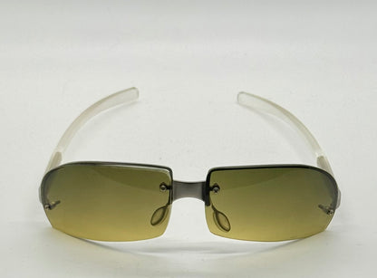 Prada SPR 72A Vintage Shield Sunglasses-Gradient Lenses-Y2K-Italy-Deadstock/New